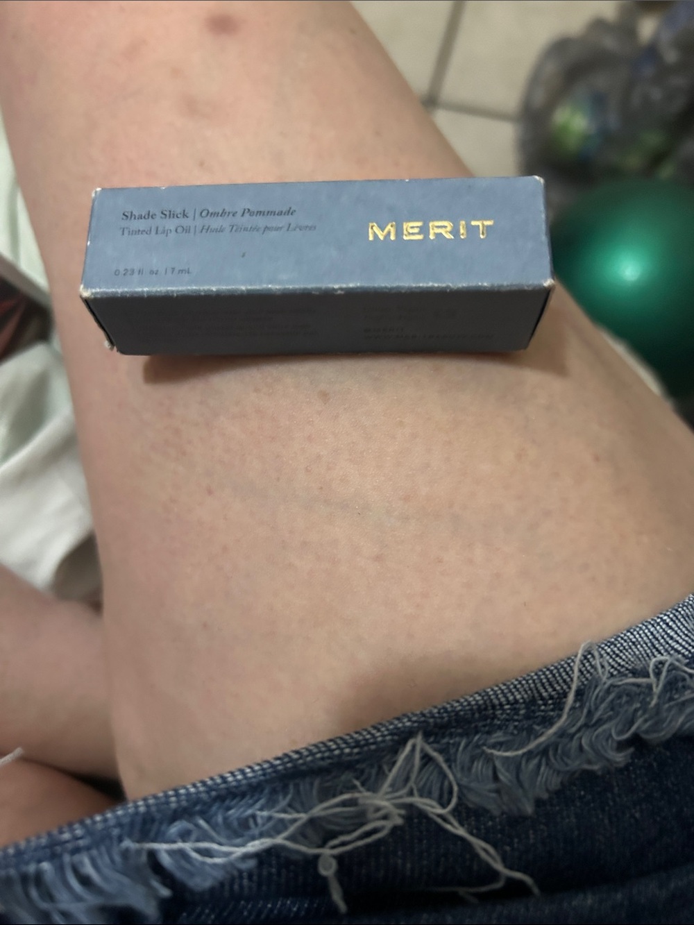 Merit Shade Stick Tinted Lip Oil - Neutral Pink